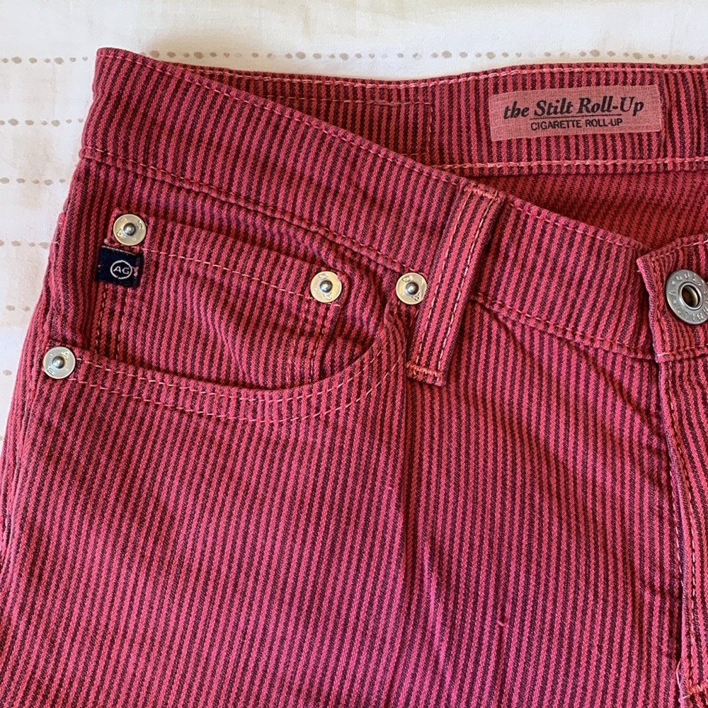 Ag The Stilt Oak Custom Color Raspberry Pinstripe… - image 1